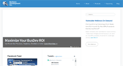 Desktop Screenshot of busdevinc.com